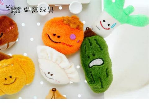 What Are We Going to Eat Miniature Plush Magnet Series