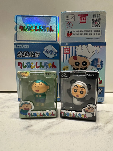 Sunday Claim Sale - Mini Micro Shinchan Panda Cosplay and Green hair weird friend