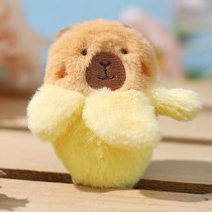 Capybara On The Farm Plush Magnet Hanger Miniature Series