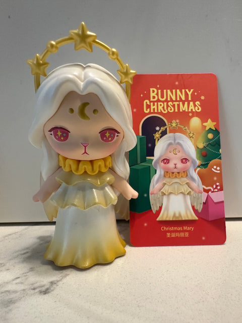 Sunday Claim Sale - Popmart Bunny Christmas Angel