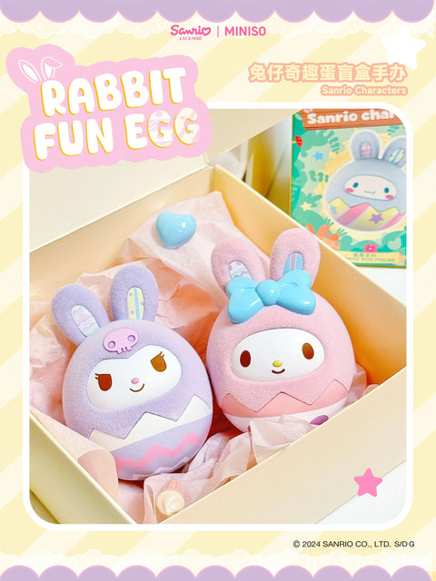 Miniso Sanrio Rabbit Fun Egg Blind Box Series