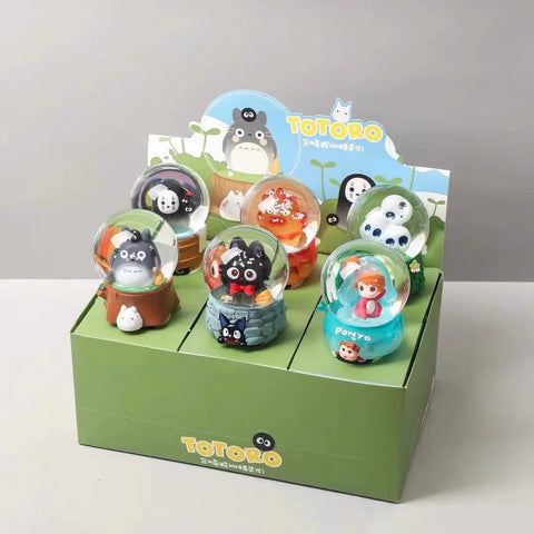 Studio Ghibli Totoro Light Up Snow Globe Blind Box Series