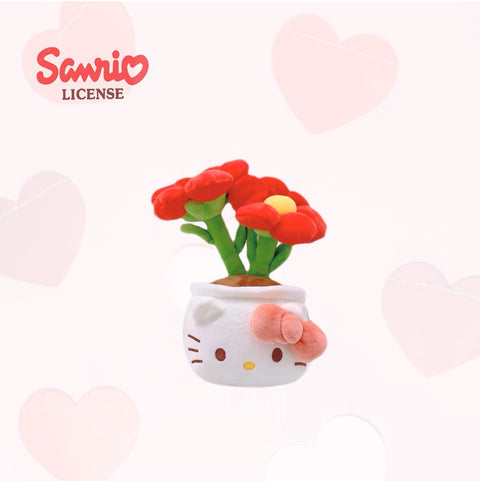 Sanrio Flower Pot Plushies