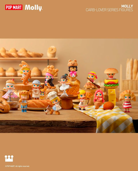 Popmart Molly Carb Lover Bread Blind Box Series