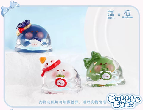 Bubble Egg Miniature Winter Gift Series