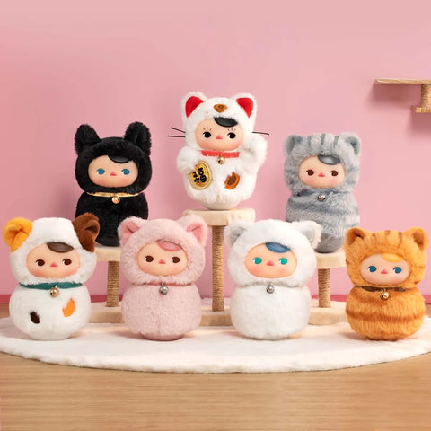 Pucky Roly Poly Kitty Furry Blind Box Series