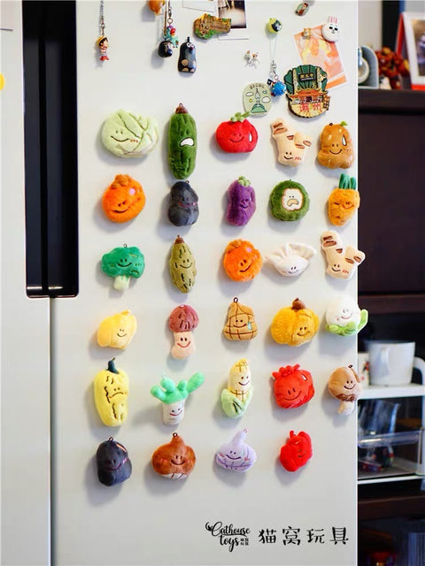 What Are We Going to Eat Miniature Plush Magnet Series