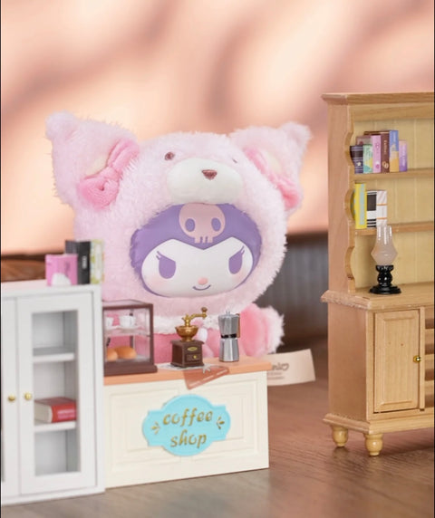 PREORDER: TopToy Kuromi Latte Peach Berry Color Variant Plush Hangers