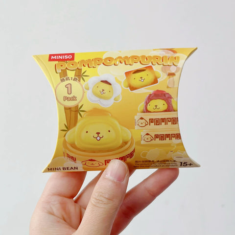 Miniso Pompompurin “Midi” Flourishing Dim Sum Series