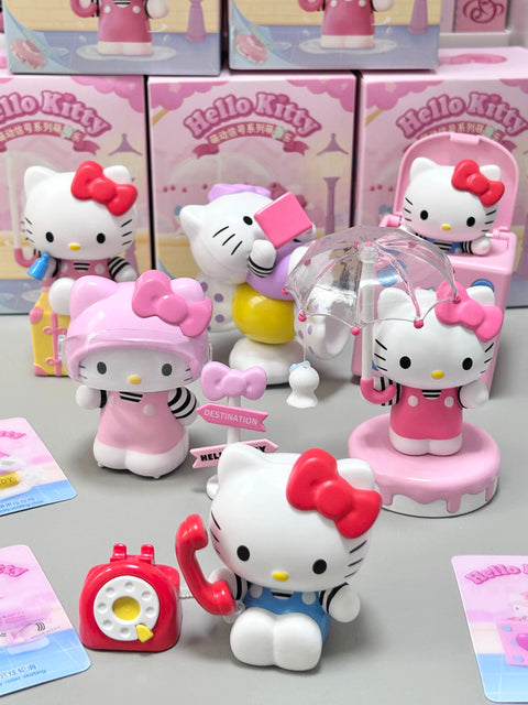 Moetch Hello Kitty Cute Moving Interactive Blind Box Series