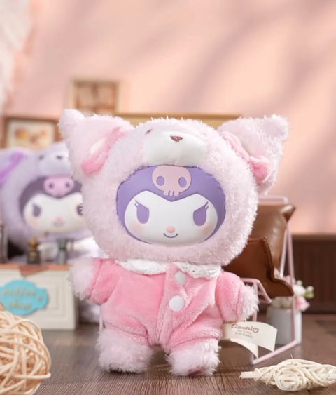 PREORDER: TopToy Kuromi Latte Peach Berry Color Variant Plush Hangers