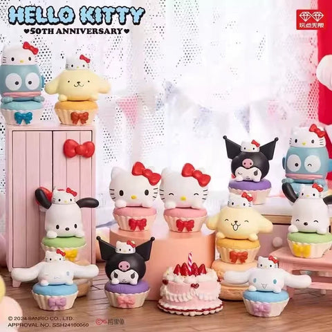 Hello Kitty 50th Anniversary Cupcake Miniatures