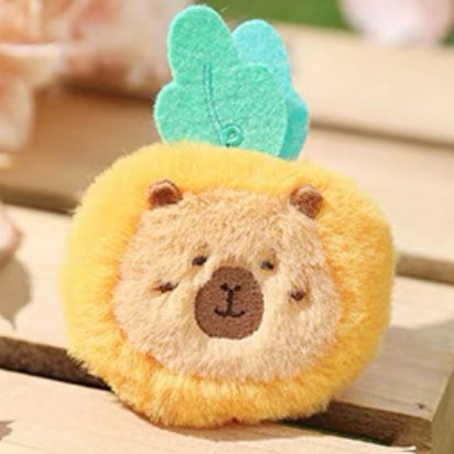 Capybara On The Farm Plush Magnet Hanger Miniature Series