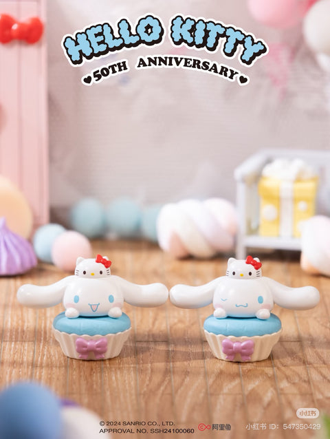 Hello Kitty 50th Anniversary Cupcake Miniatures