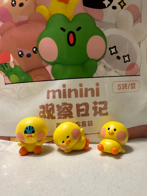 Minini Line Friends Miniature Blind Bag Series by HeyDolls