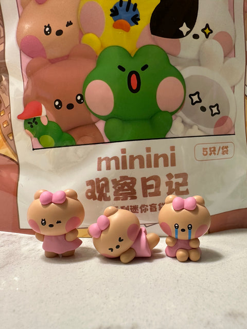 Minini Line Friends Miniature Blind Bag Series by HeyDolls