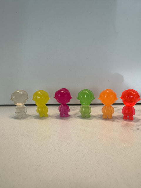 Sunday Claim Sale - Popmart Dimoo Clear Minis (6x clear colors set 2)