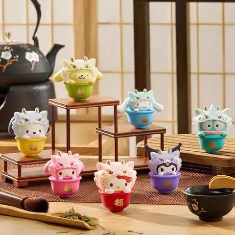 Bandai Sanrio Dragon Tea Blind Box Series