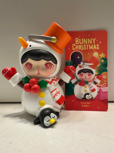 Sunday Claim Sale - Bunny Popmart Snowman