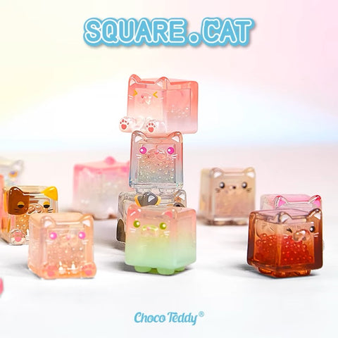 ChocoTeddy Square Cats Jenga Miniature Blind Bag Series 2