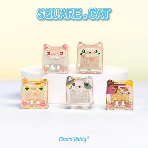 ChocoTeddy Square Cats Jenga Miniature Blind Bag Series 2