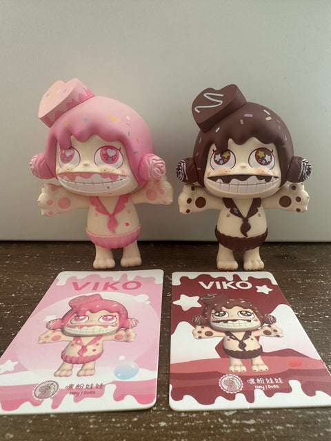 Clearance Set - Strawberry and Chocolate Ugly Love Monkey Girls