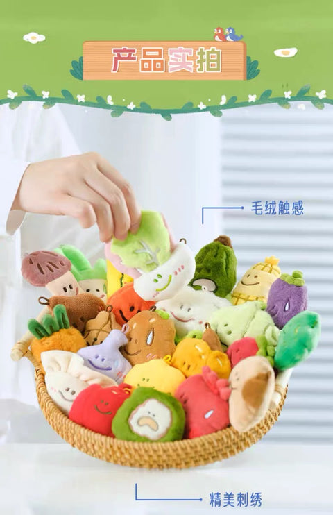 What Are We Going to Eat Miniature Plush Magnet Series