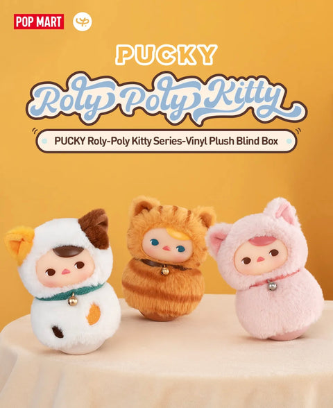 Pucky Roly Poly Kitty Furry Blind Box Series