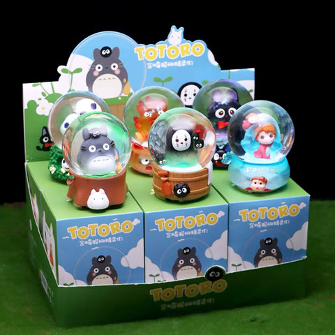 Studio Ghibli Totoro Light Up Snow Globe Blind Box Series