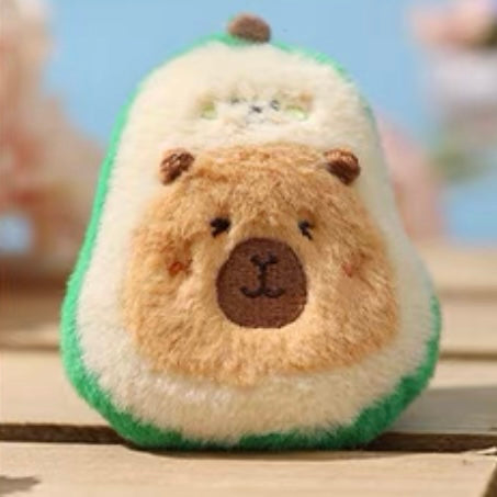 Capybara On The Farm Plush Magnet Hanger Miniature Series