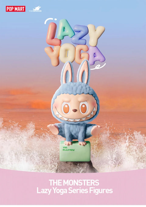 POPMART Labubu THE MONSTERS Lazy Yoga Series Figures