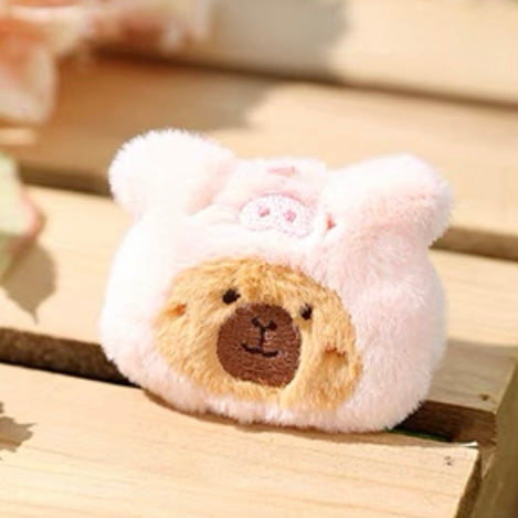 Capybara On The Farm Plush Magnet Hanger Miniature Series