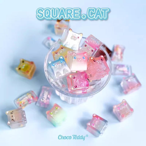 ChocoTeddy Square Cats Jenga Miniature Blind Bag Series 2