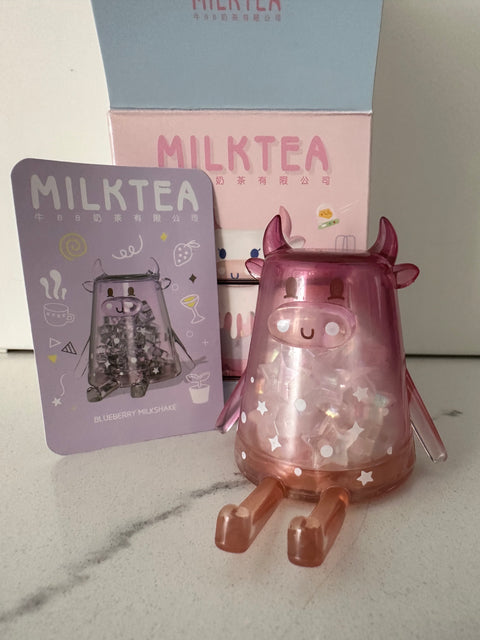 Sunday Claim Sale - Milk Cow Blueberry Milkshake Tea phone Stand