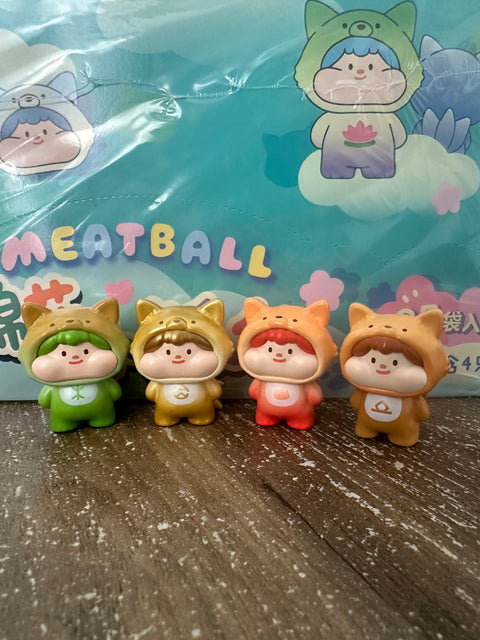 Meatball Girl Little Fox Fairies Miniature Blind Bag Series