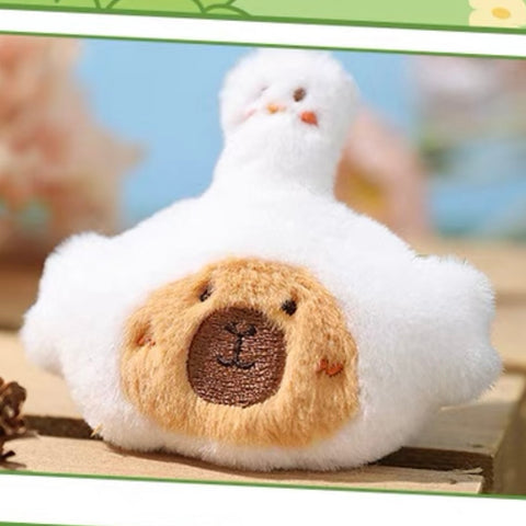 Capybara On The Farm Plush Magnet Hanger Miniature Series