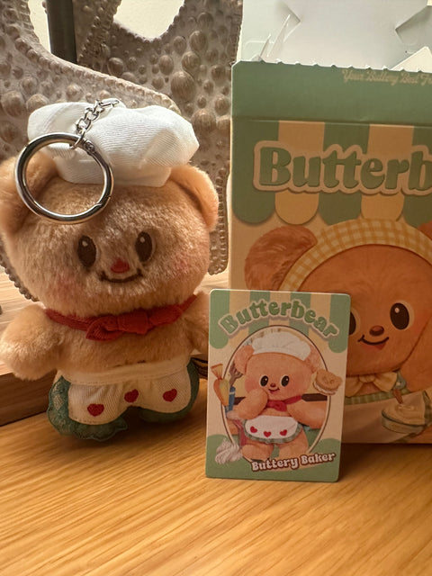 Sunday Claim Sale - Butter Bear Baker Plush Hanger