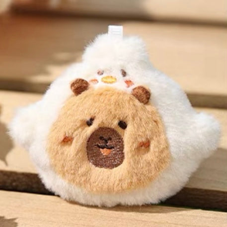 Capybara On The Farm Plush Magnet Hanger Miniature Series