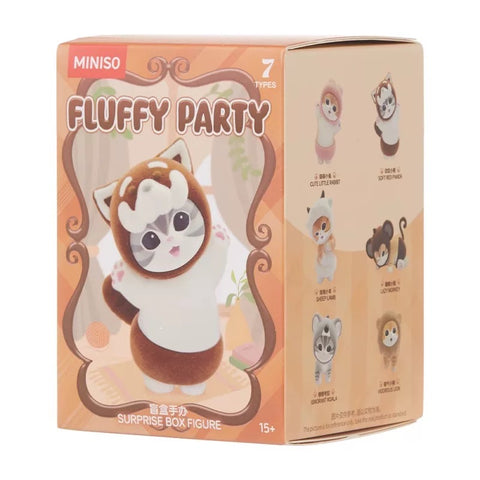 Miniso x Mofusand Fluffy Animal Party Blind Box Series