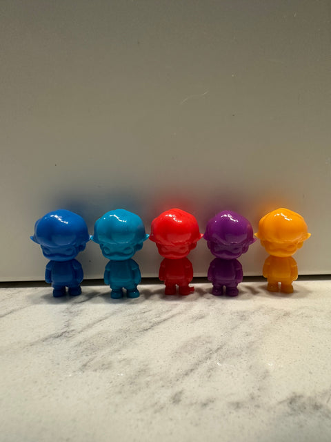 Sunday Claim Sale - Popmart Dimoo Solid Colors Minis (5x clear colors set)