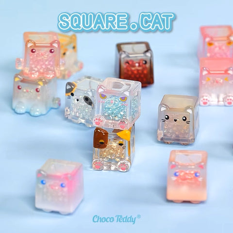 ChocoTeddy Square Cats Jenga Miniature Blind Bag Series 2