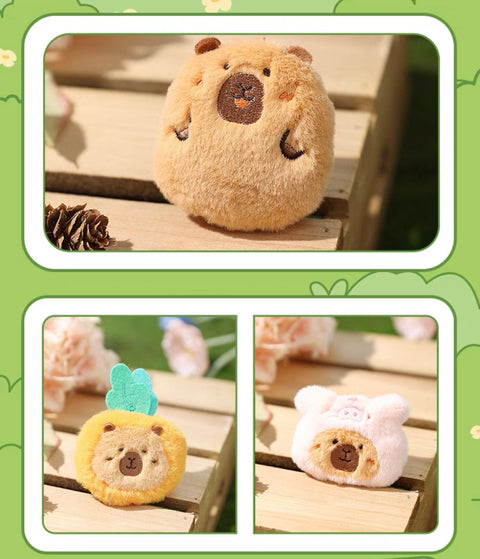 Capybara On The Farm Plush Magnet Hanger Miniature Series