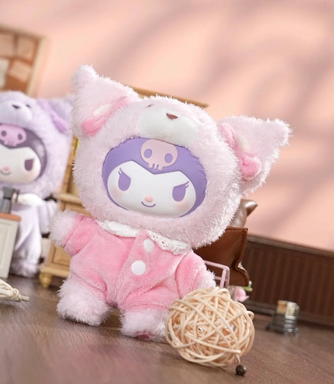 PREORDER: TopToy Kuromi Latte Peach Berry Color Variant Plush Hangers