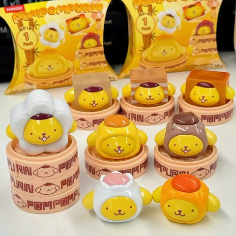 Miniso Pompompurin “Midi” Flourishing Dim Sum Series