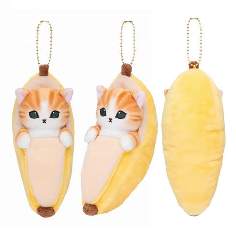 Mofusand Fruits and Vegetables Plush Hangers