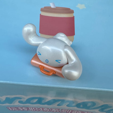 Moetch Cinnamoroll in the Office Miniature Series