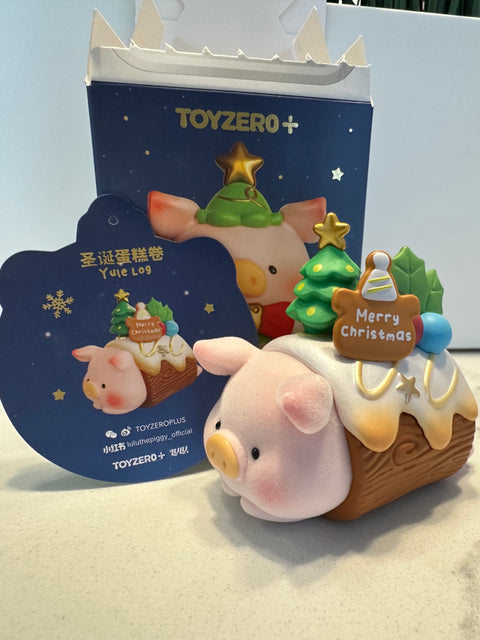 Sunday Claim Sale - Lulu the Pig Christmas Chocolate Log