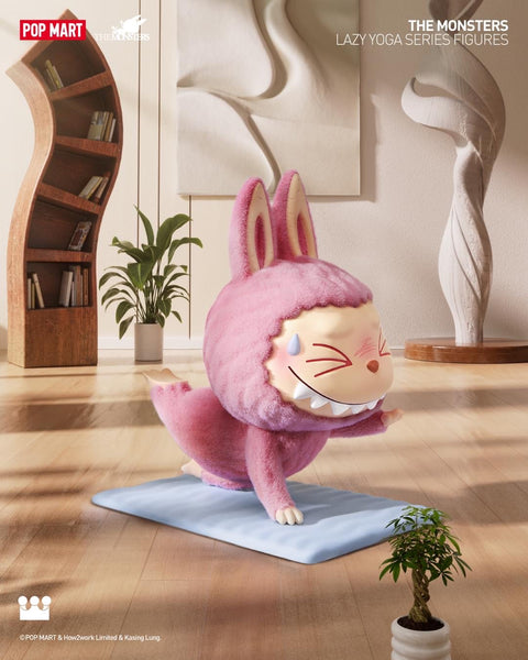 POPMART Labubu THE MONSTERS Lazy Yoga Series Figures