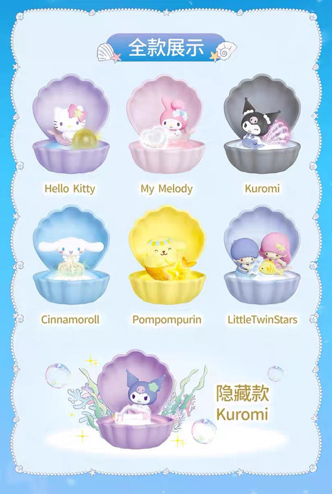 Sanrio Mermaid Seashell Blind Box Series