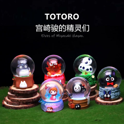 Studio Ghibli Totoro Light Up Snow Globe Blind Box Series